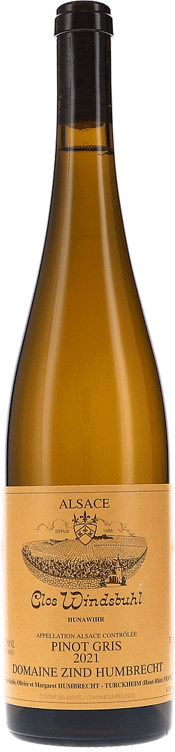 Zind-Humbrecht | Elsass | Pinot Gris Clos Windsbuhl | 2021 | 750ml | bio