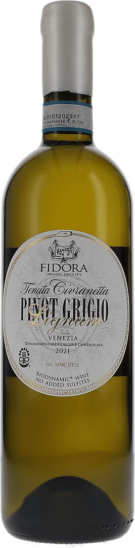 Fidora | Veneto | Civranetta DOC Venezia Pinot Grigio Lignum | 2021 | 750ml | bio