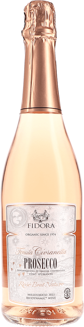 Fidora | Veneto | Civranetta Prosecco DOC Spumante Rosè Brut Nature | 2023 | 750ml | bio