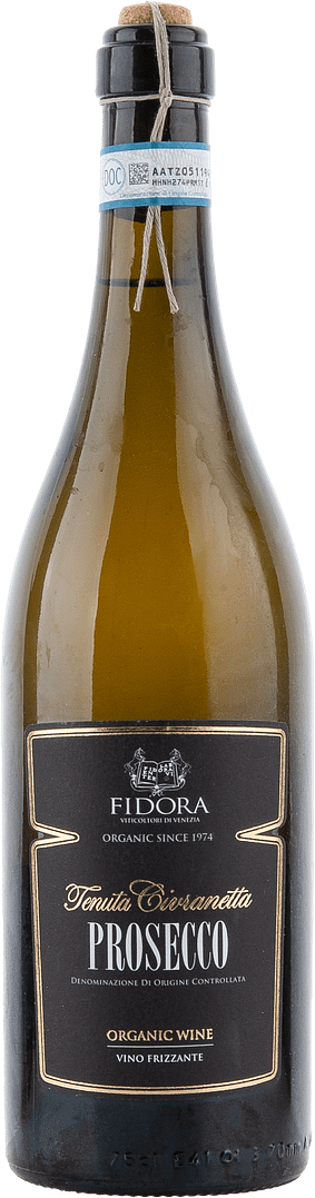 Fidora | Veneto | Civranetta Prosecco DOC Frizzante, Kork & Kordel | NV | 750ml | bio