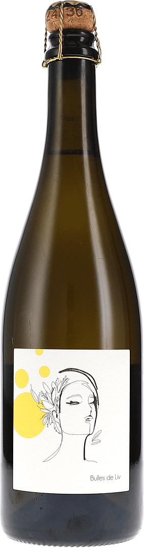 Liv Vincendeau | Loire | Bulles de Liv, Crémant de Loire Gold, Brut Nature AOP | 2022 | 750ml | bio