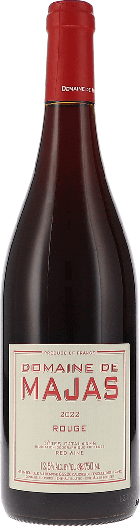 Majas | Roussillon | Majas Rouge IGP | 2022 | 750ml | bio