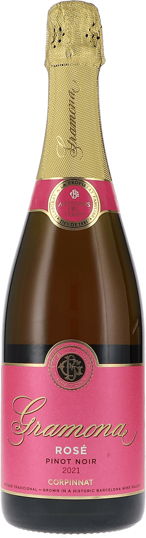 Gramona | Cava | Rosé Pinot Noir, Brut | 2021 | 750ml | bio