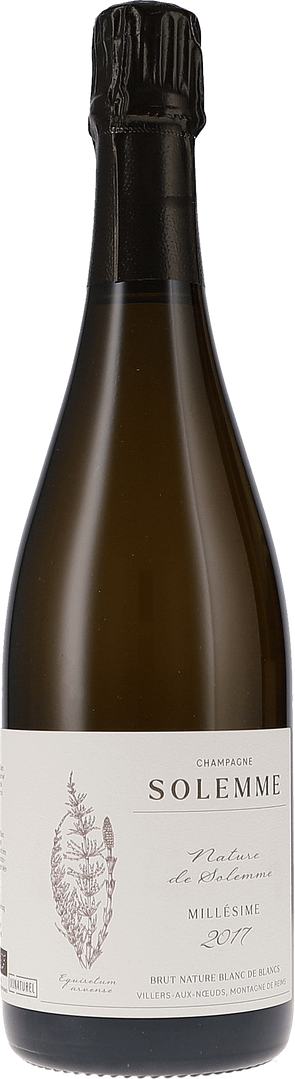 Solemme | Champagne | Nature de Solemme, Blanc de Blancs, Brut Nature, Millésimé | 2017 | 750ml | bio