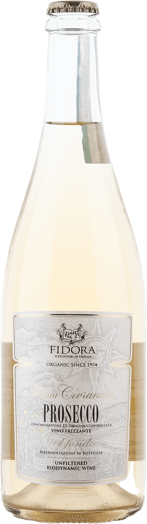 Fidora | Veneto | Civranetta Prosecco DOC Frizzante "il fondo" Flaschengärung, unfiltriert | NV | 750ml | bio