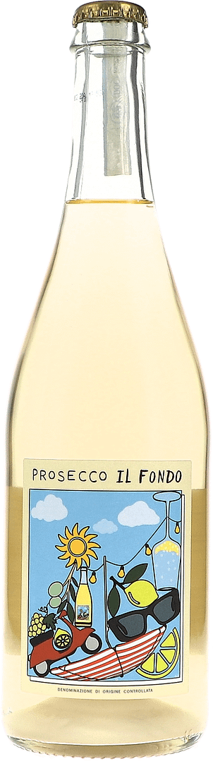 Fidora | Veneto | Civranetta Prosecco DOC Frizzante "il fondo" Design-Edition | NV | 750ml | bio