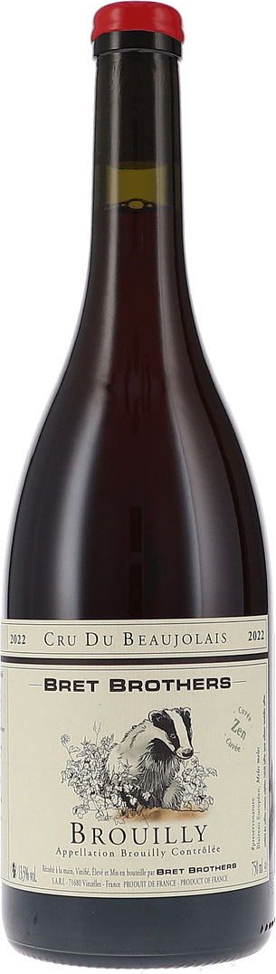 Bret Brothers | Beaujolais | Beaujolais, Brouilly Zen AOC | 2022 | 750ml | bio