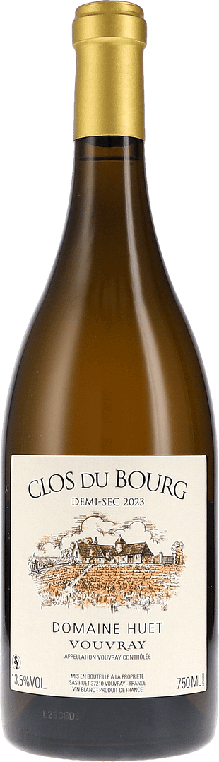 Huet | Loire | Clos du Bourg demi-sec | 2023 | 750ml | bio