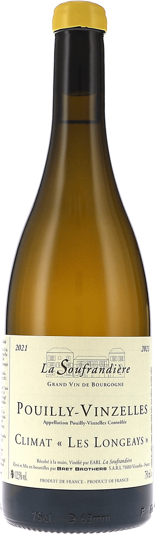 La Soufrandière | Burgundy | Pouilly-Vinzelles Climat "Les Longeays" AOC | 2021 | 750ml | bio