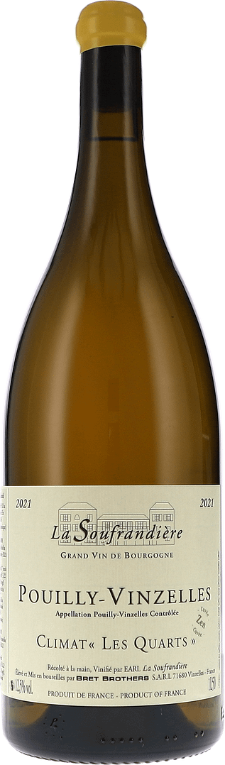 La Soufrandière | Burgundy | Pouilly-Vinzelles Climat "Les Quarts" Zen AOC | 2021 | 1500ml | bio