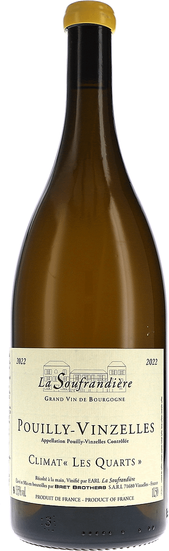 La Soufrandière | Burgundy | Pouilly-Vinzelles Climat "Les Quarts" AOC | 2022 | 1500ml | bio